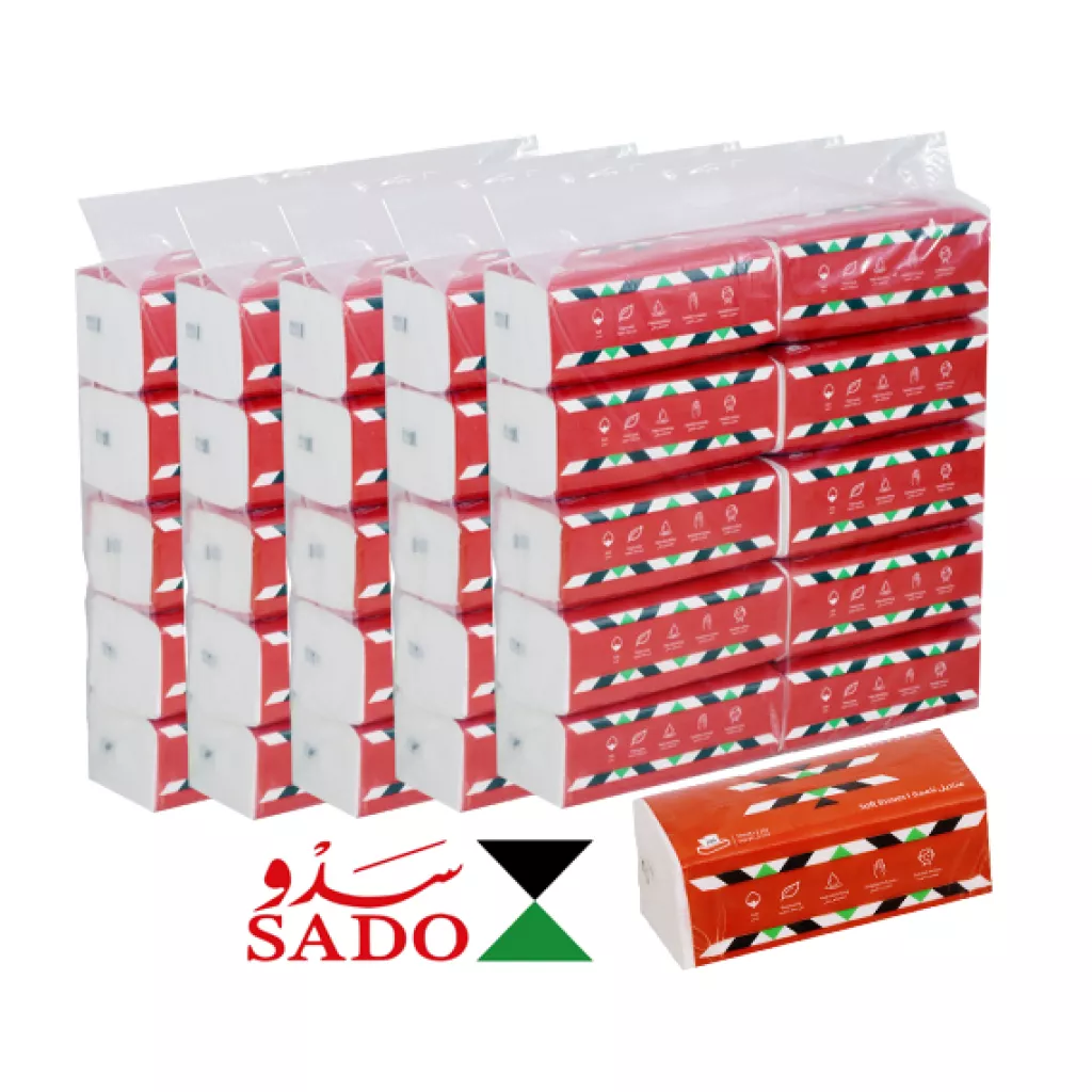 Sado Facial Tissue 10*200 Sheets 2 Ply