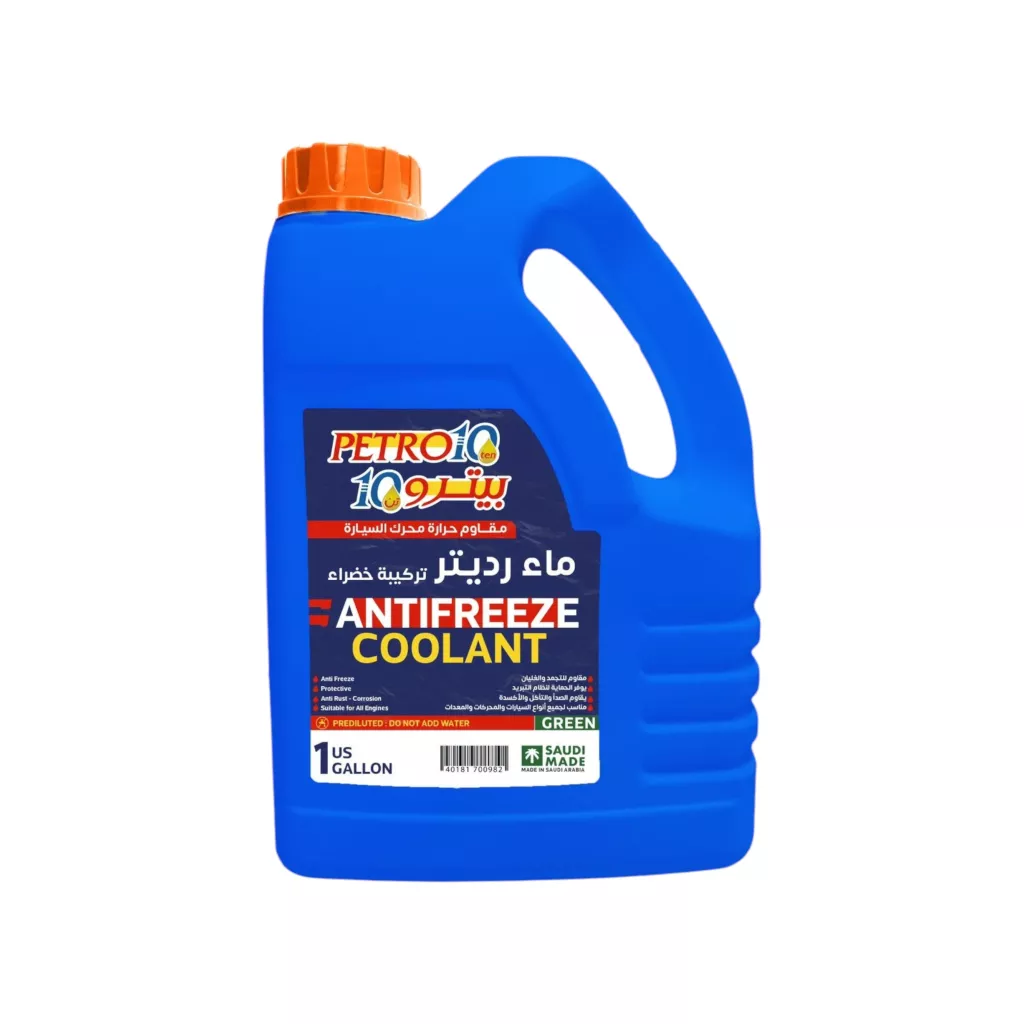 4 -4 Radiator Water – Antifreeze Coolant, Green Formula 50%