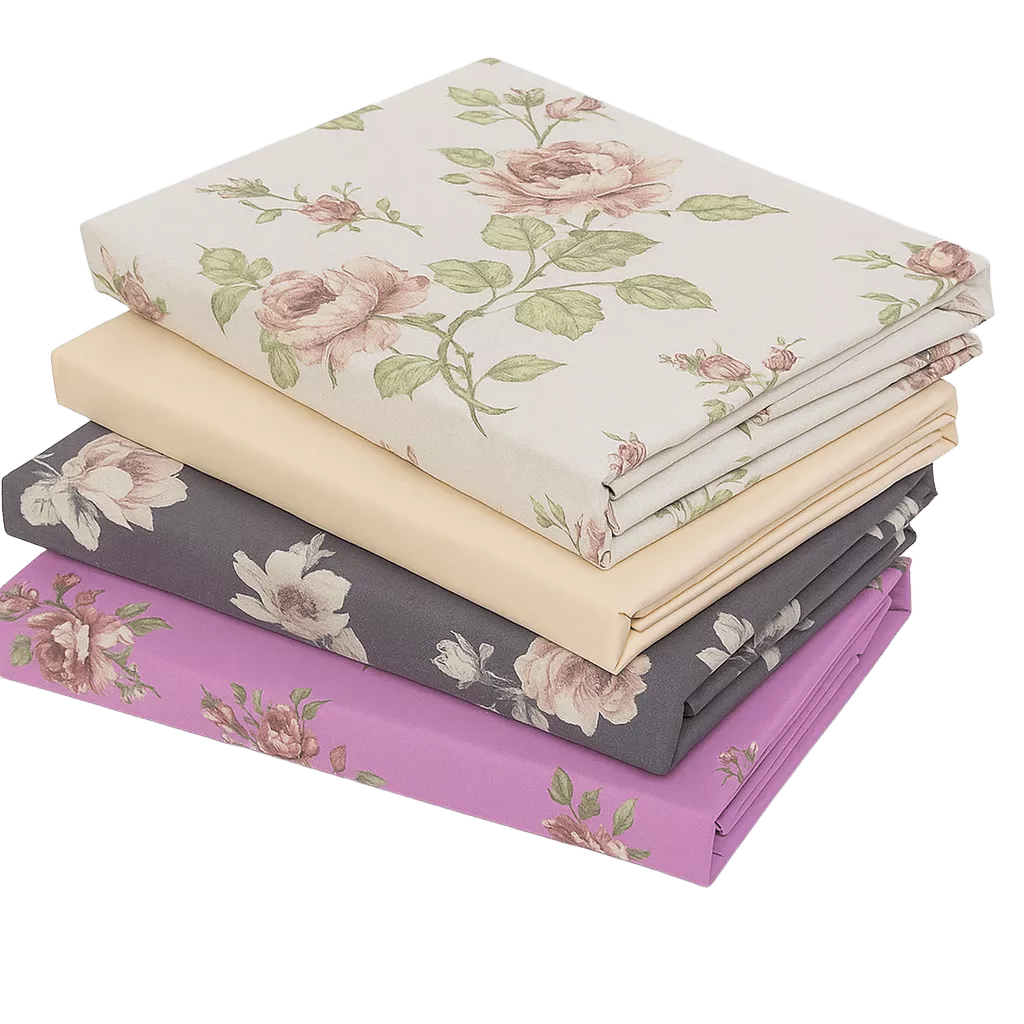 Double size printed sheet sets