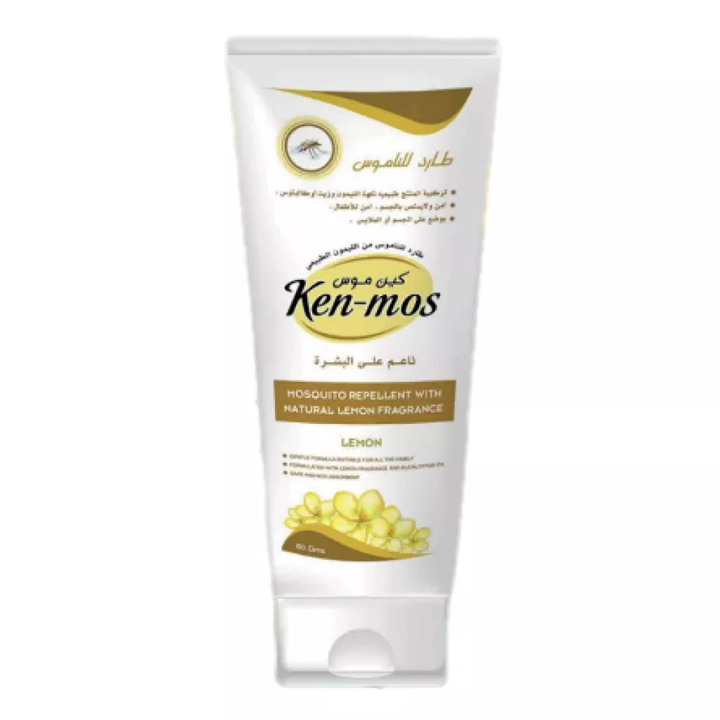 Mosquito repellent cream (ken-mos) - Natural Lemon