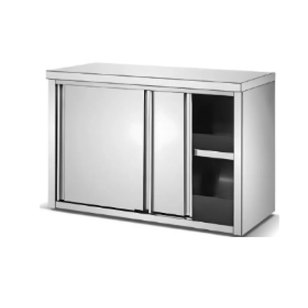 Upper cabinet with sliding doors