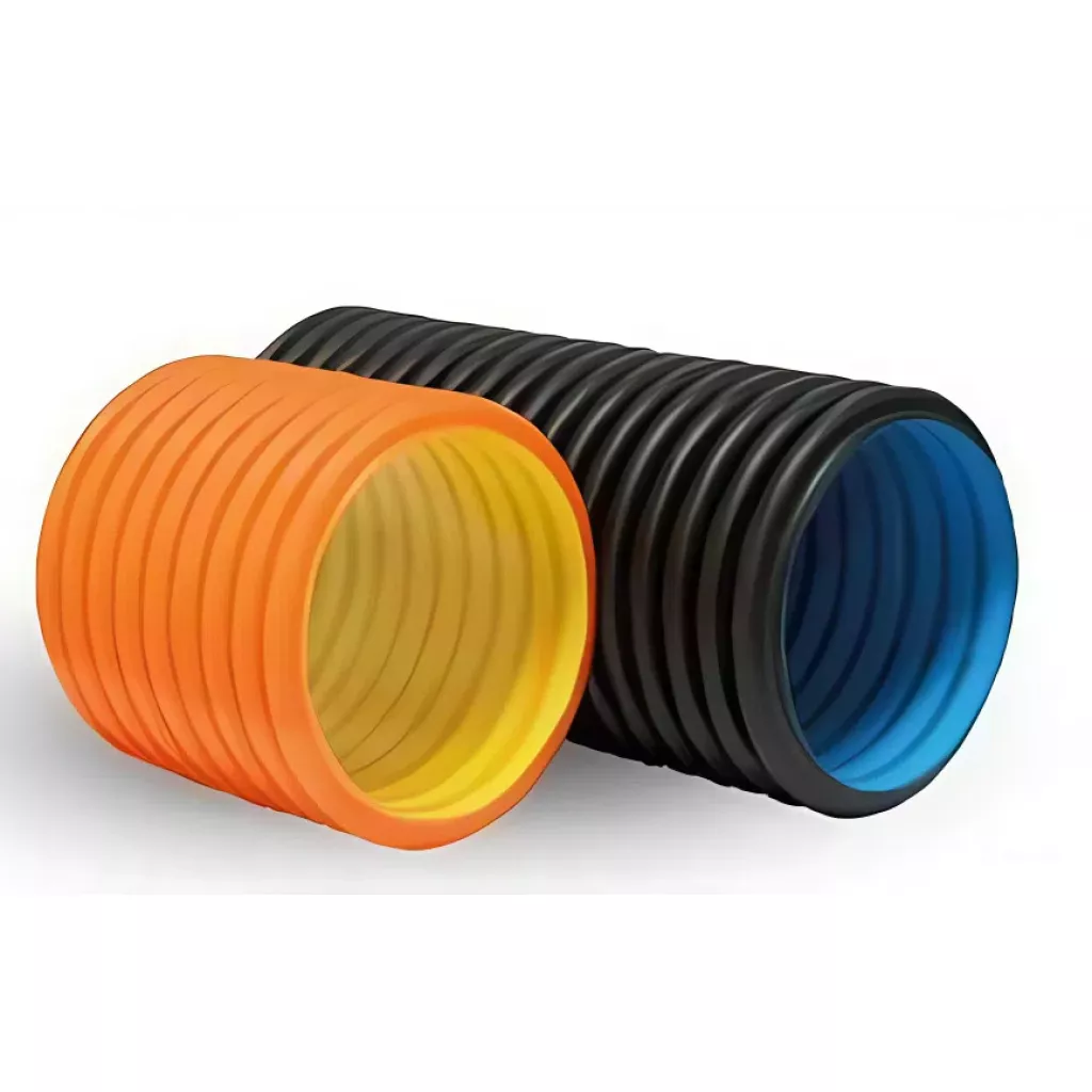 ڈبل دیواروں والی نالیدار HDPE نالی
