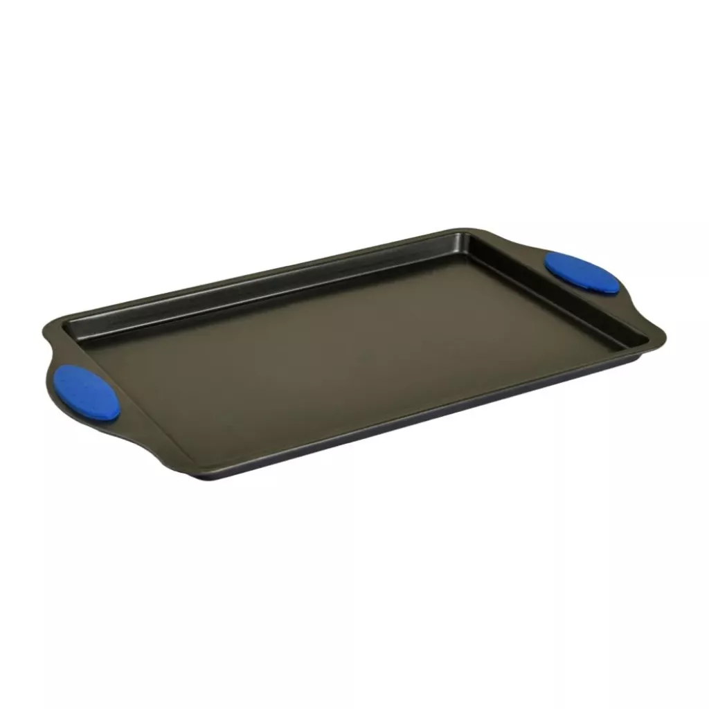 42cm Non-Stick Cookie Pan with Silicone Handles