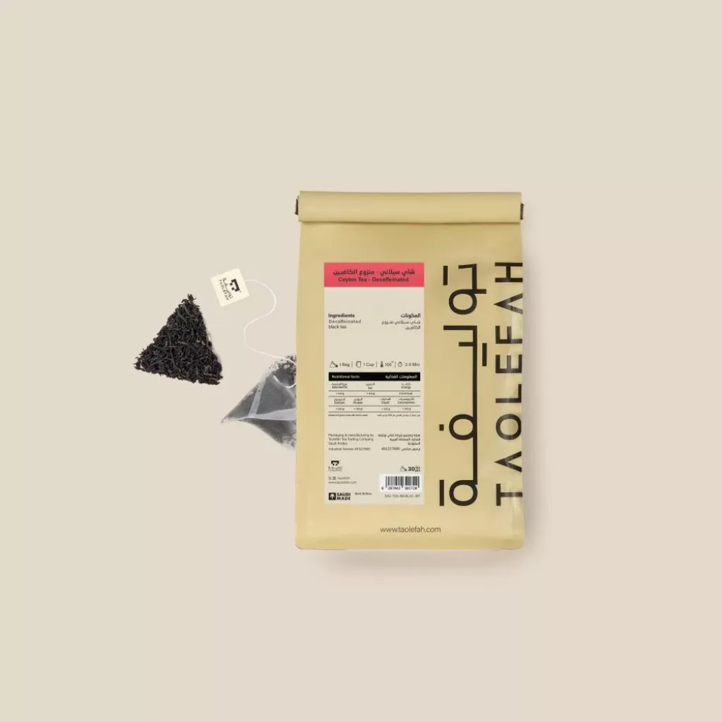 سیلون چائے - Decaf - 30 بیگ