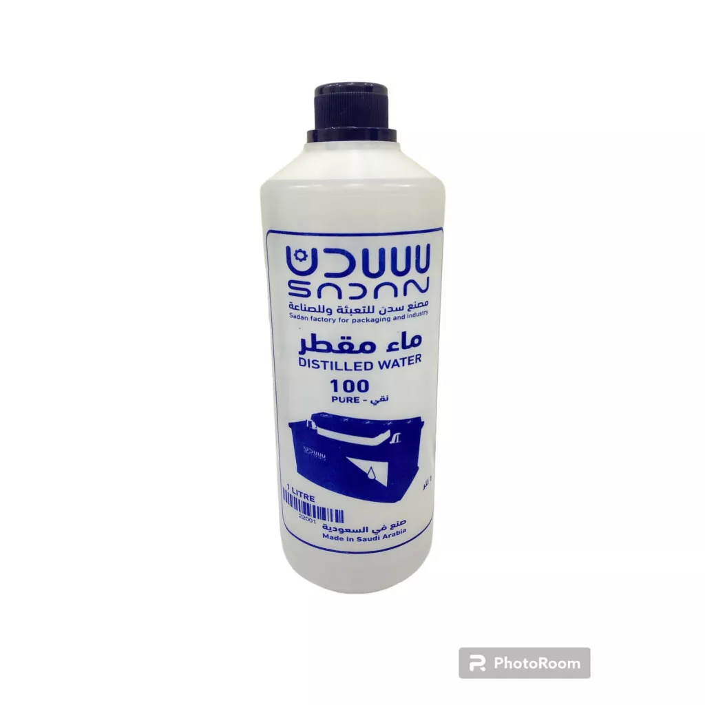 Distilled water