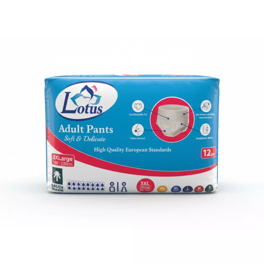 بزرگوں کے لیے لوٹس کے نیپکن - XXXL - 4*12
