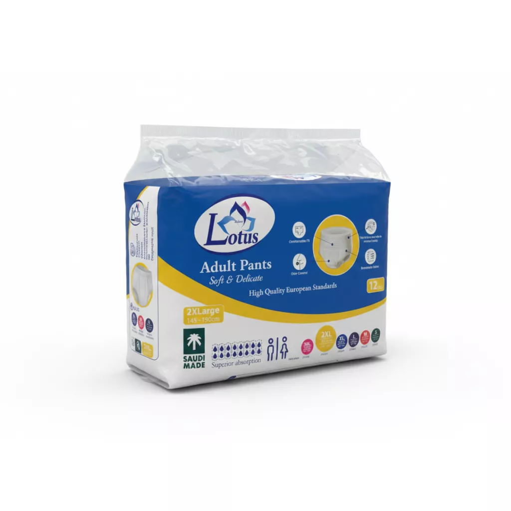 بزرگوں کے لیے کلوت ڈایپرز نیلوفر - XXL - 4*12