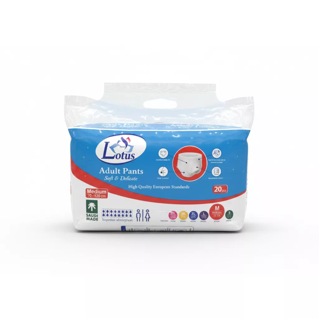 بزرگوں کے لیے کلوت ڈایپرز نیلوفر - M - 4*20