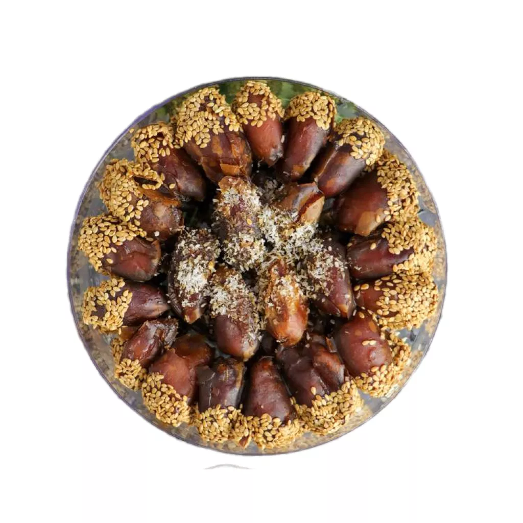 Almond-stuffed dates