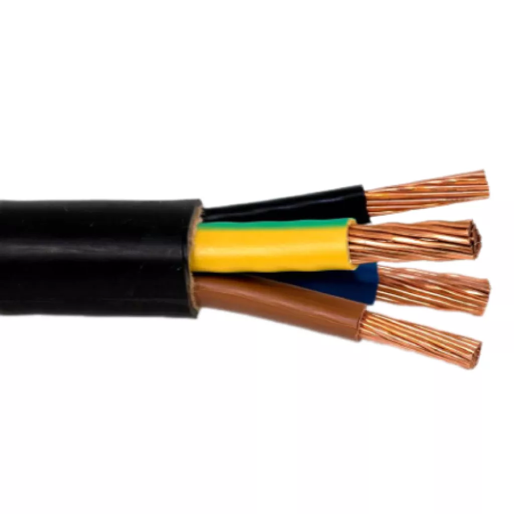 Multi-insulated copper and aluminum cables PVC-XLPE plastic-coated without armoring