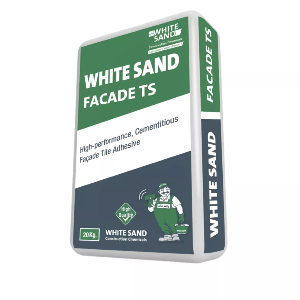 Tiling systems and adhesive materials - White Sand Facade Adhesive
