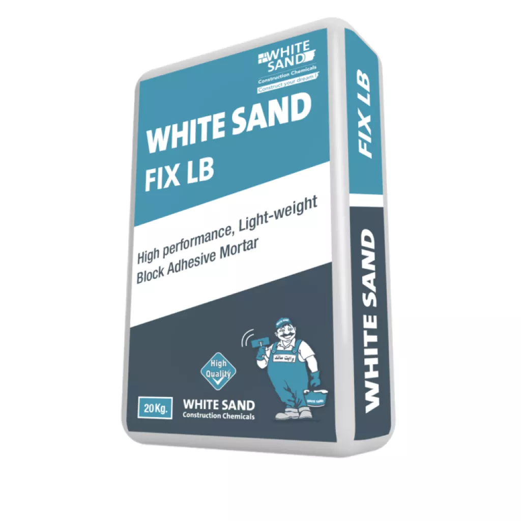 Tiling Systems and Adhesives - White Sand Fix LB