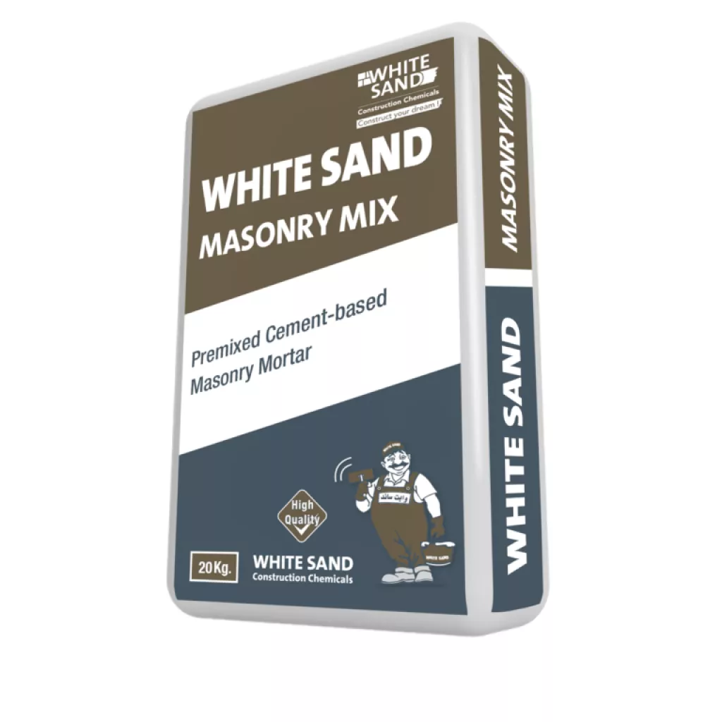 Tiling systems and adhesive materials - White Sand Masonry Mix