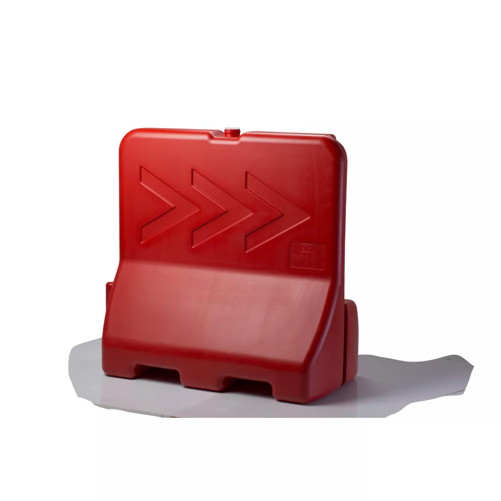 Road barricade- small without hole-red-15kg