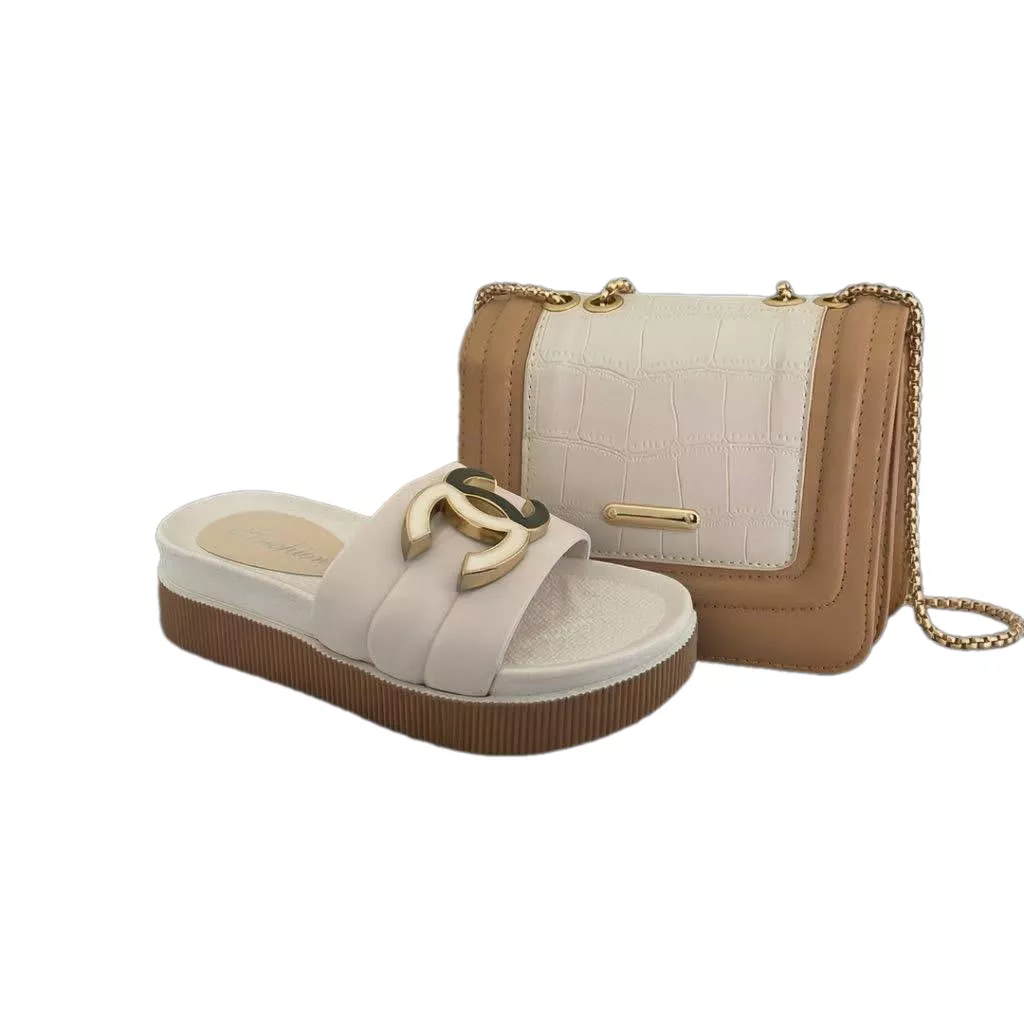 Variety of leather products (bags - shoes)