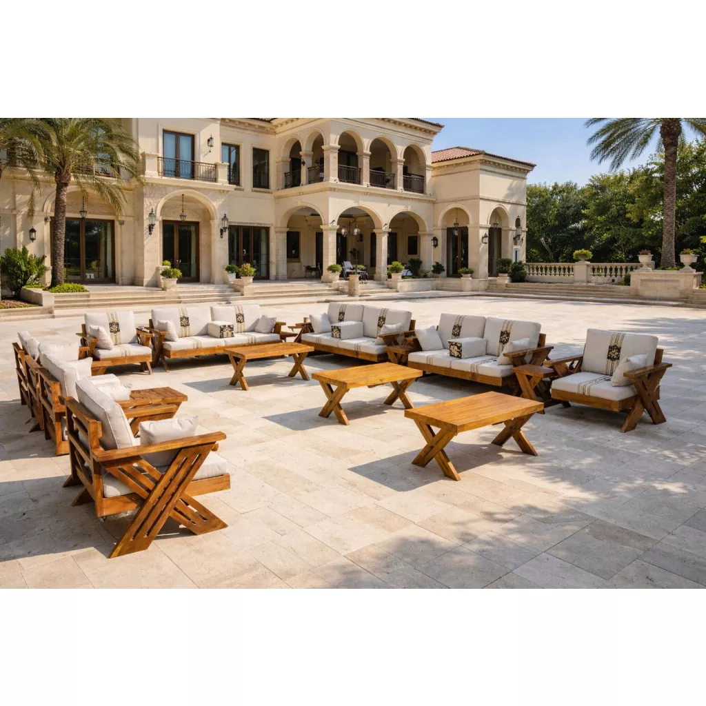 Outdoor seating chairs