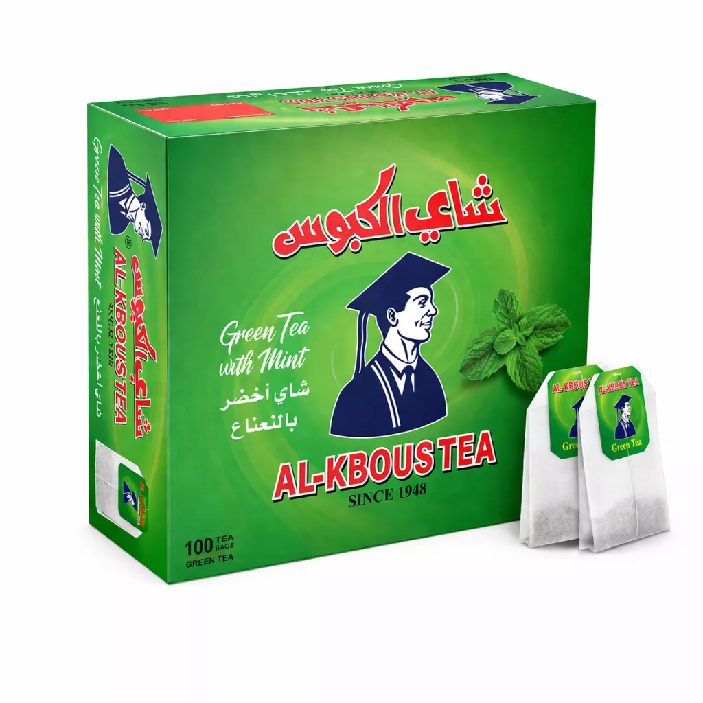 卡布斯茶 - 薄荷绿 100 袋