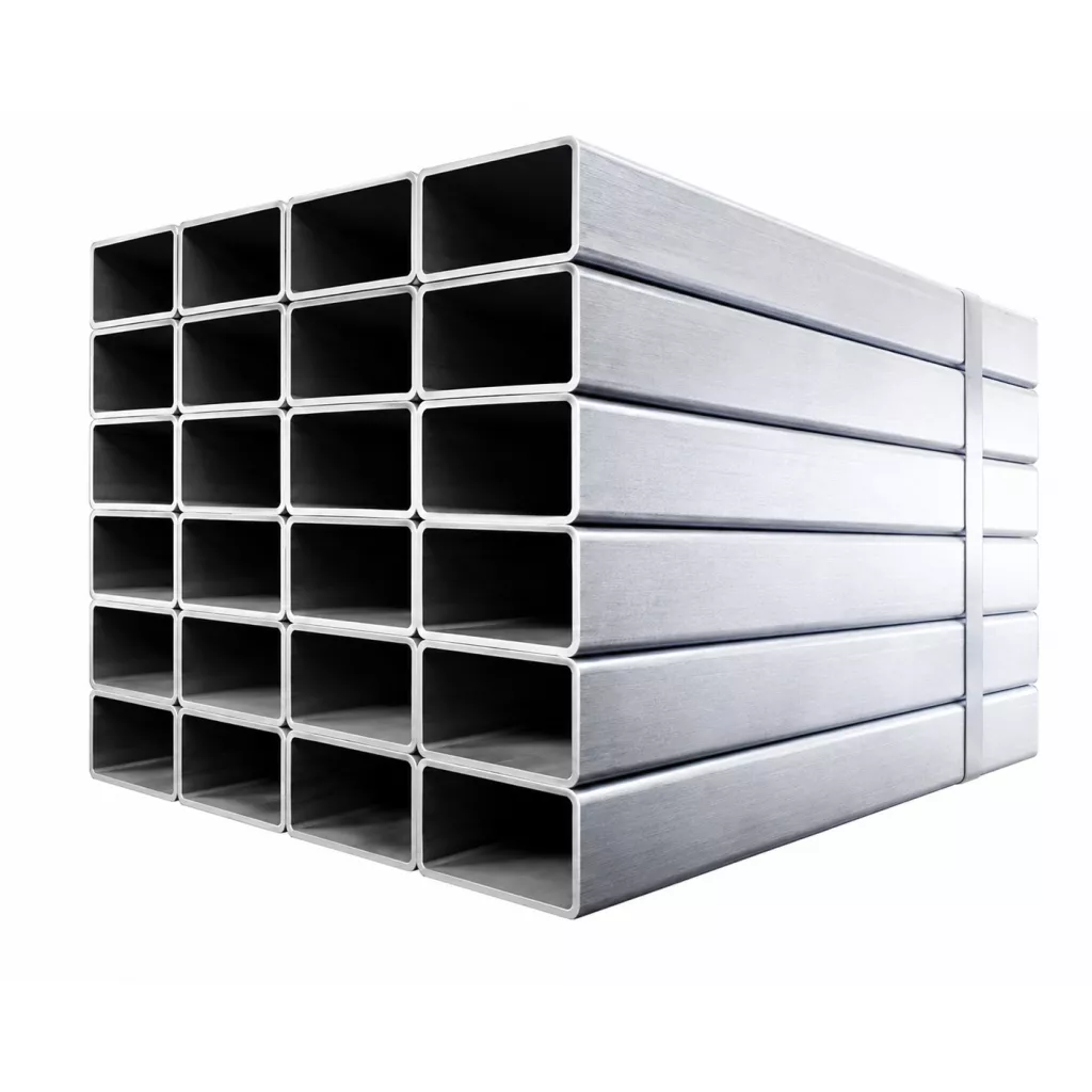 Rectangular steel pipes