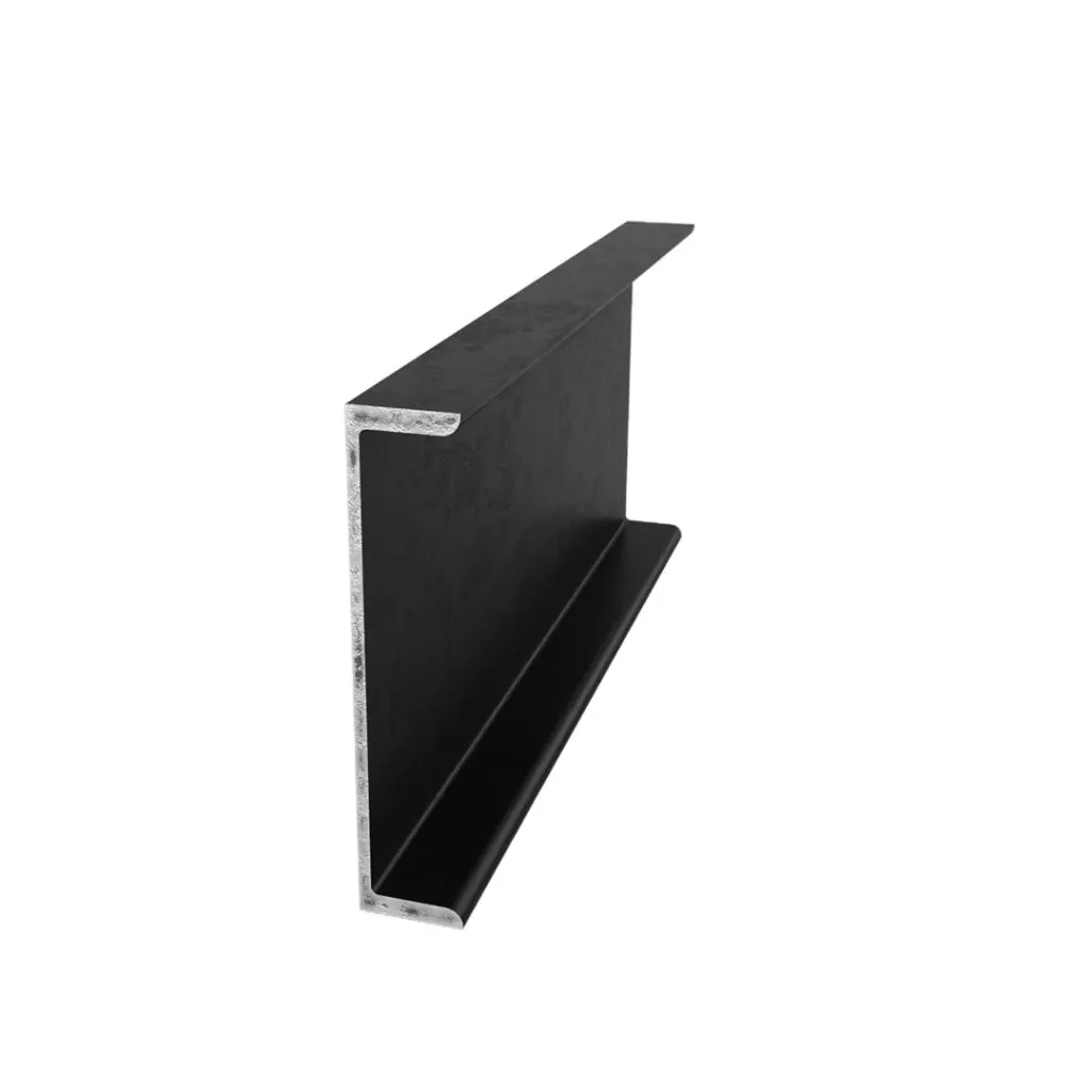C-shaped iron channels
