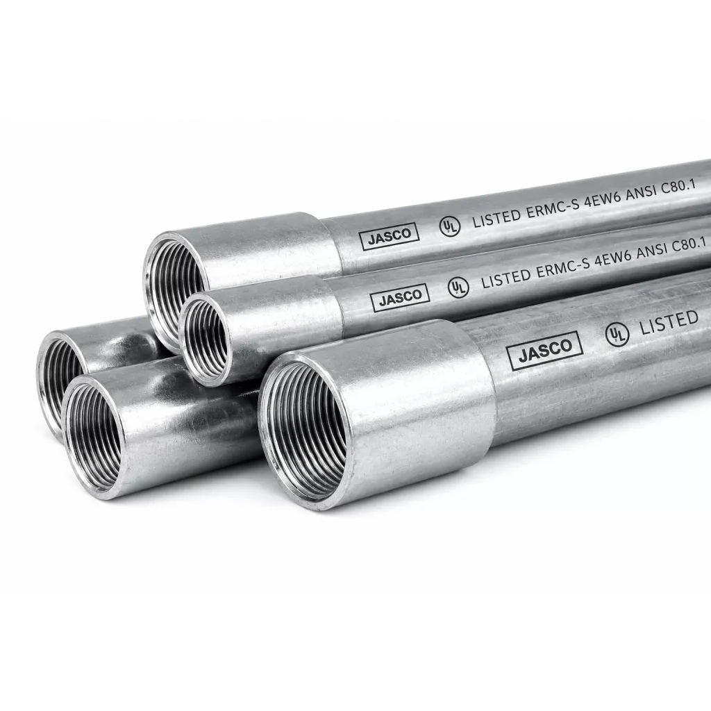 Galvanized rigid electrical conduits