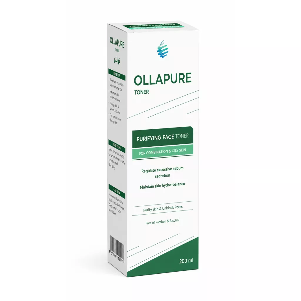Produk penjagaan kulit (OLLAPURE) - Toner Pembersih Wajah Olabiour – 200 ml