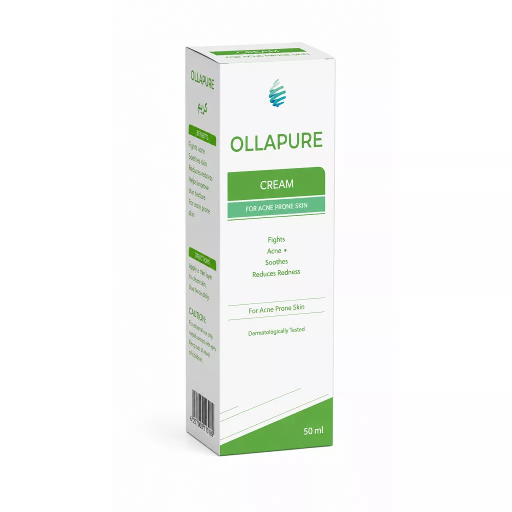 Produk penjagaan kulit (OLLAPURE) - Krim Rawatan Jerawat Olapure – 50 g