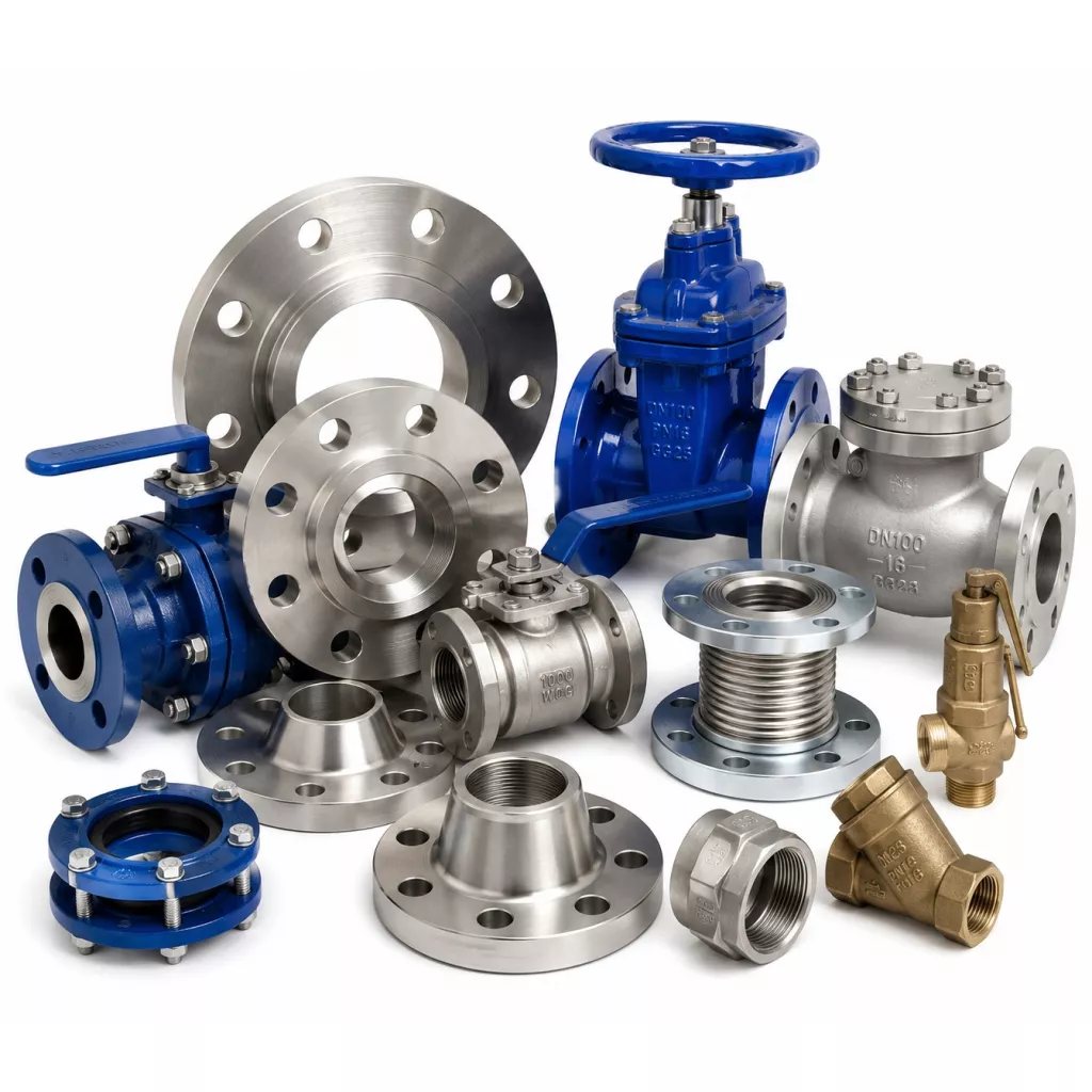 Flanges and Valves