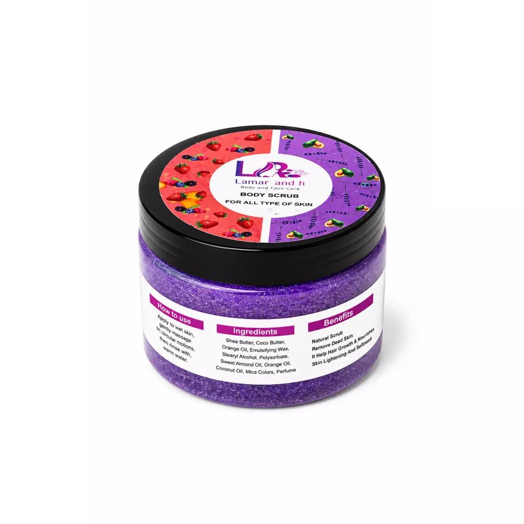 Body scrub in flavors 350g