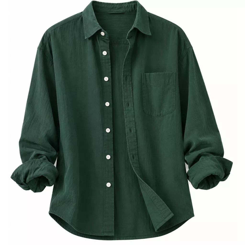 Men's shirts - Green Emerald