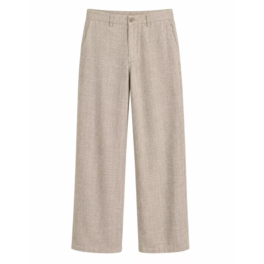 Men's trousers - Beige Linen