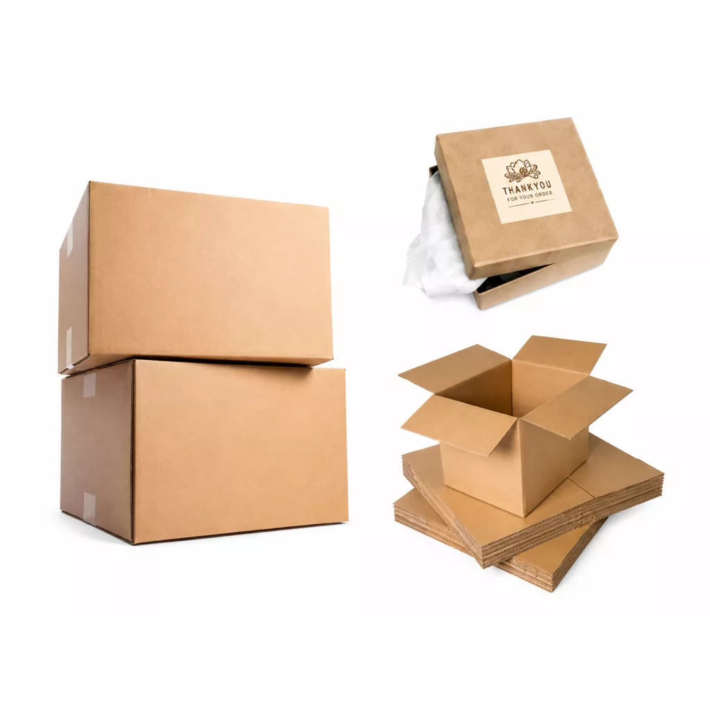 Cardboard boxes - Brown cardboard boxes