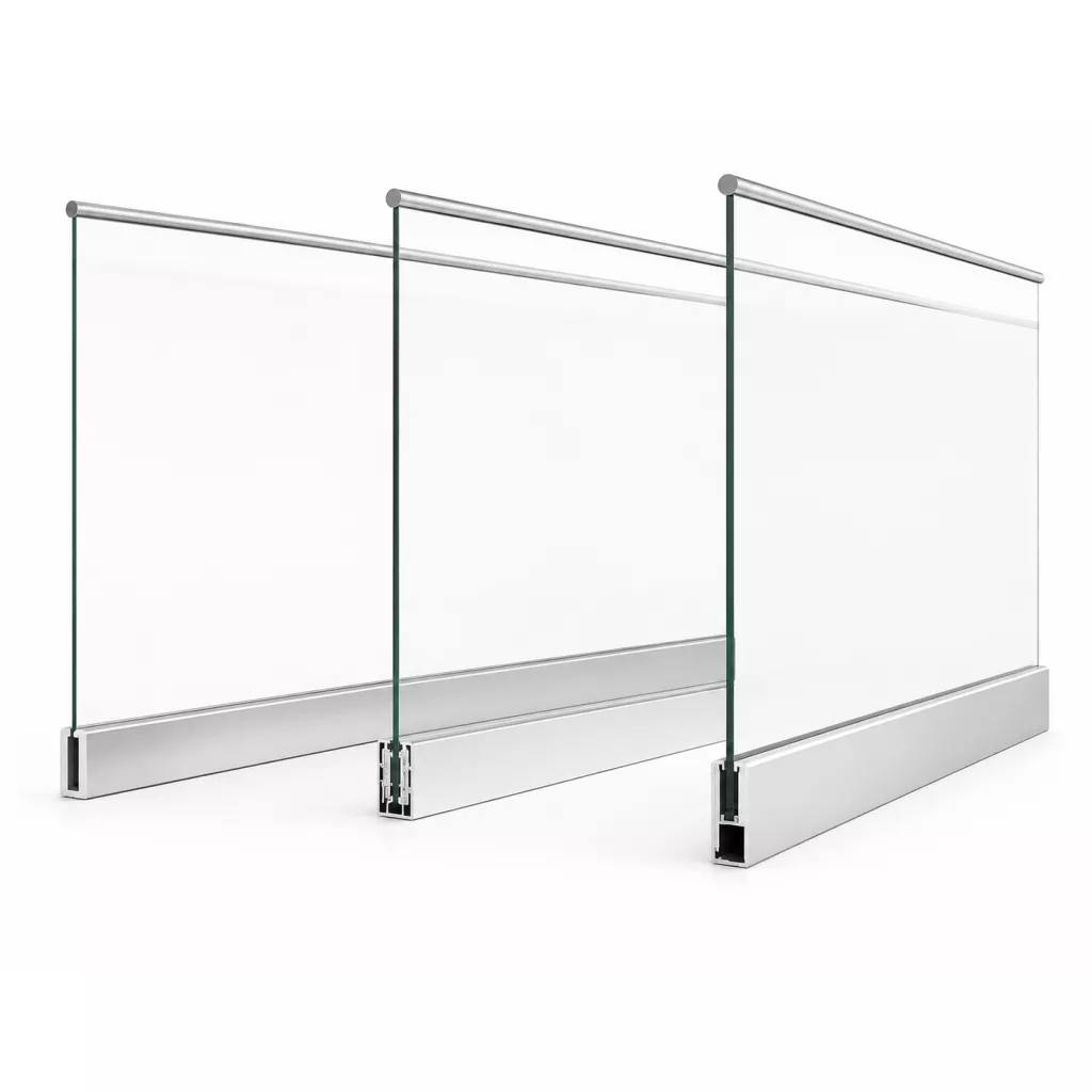 Glass railings - Frameless glass railing
