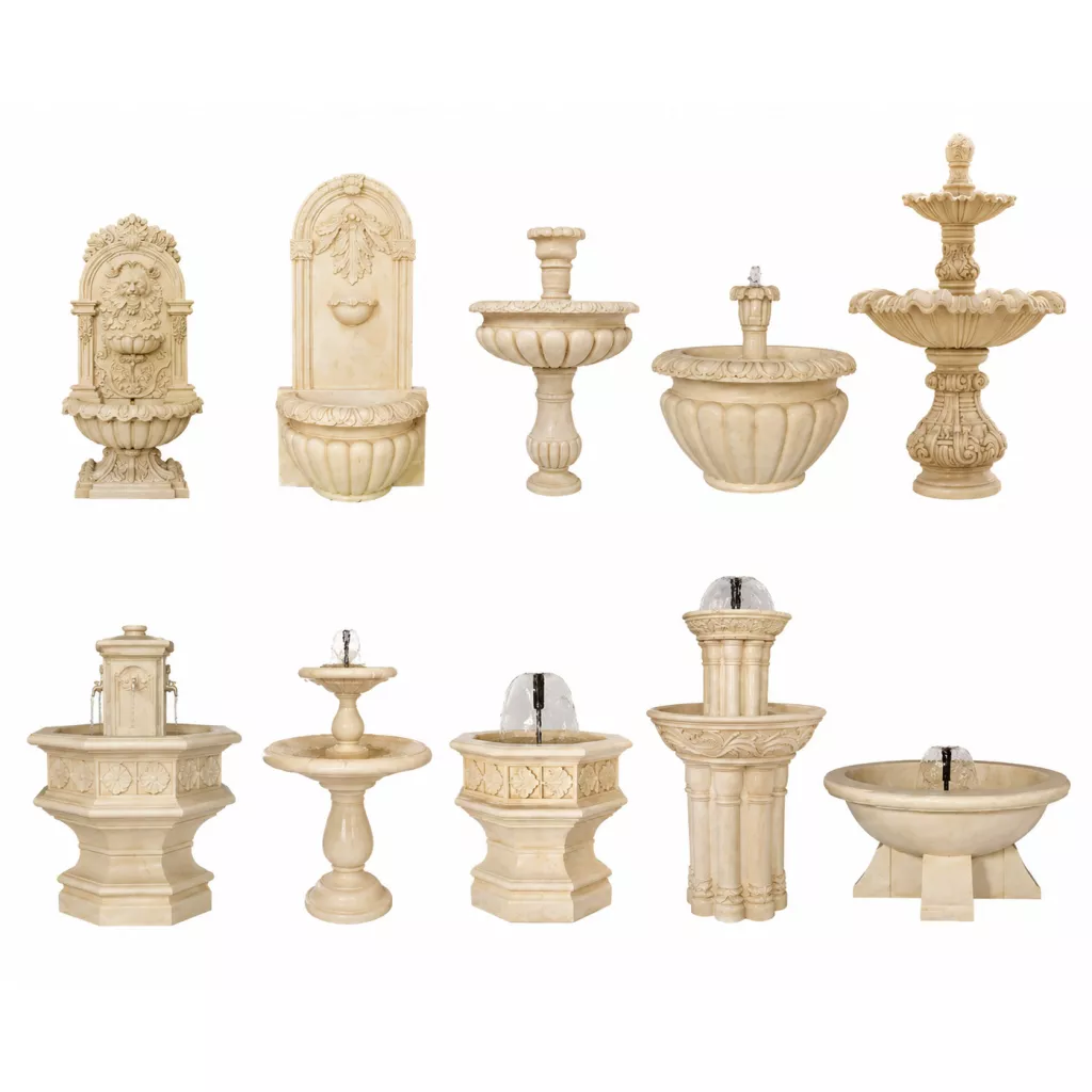 Stone fountains