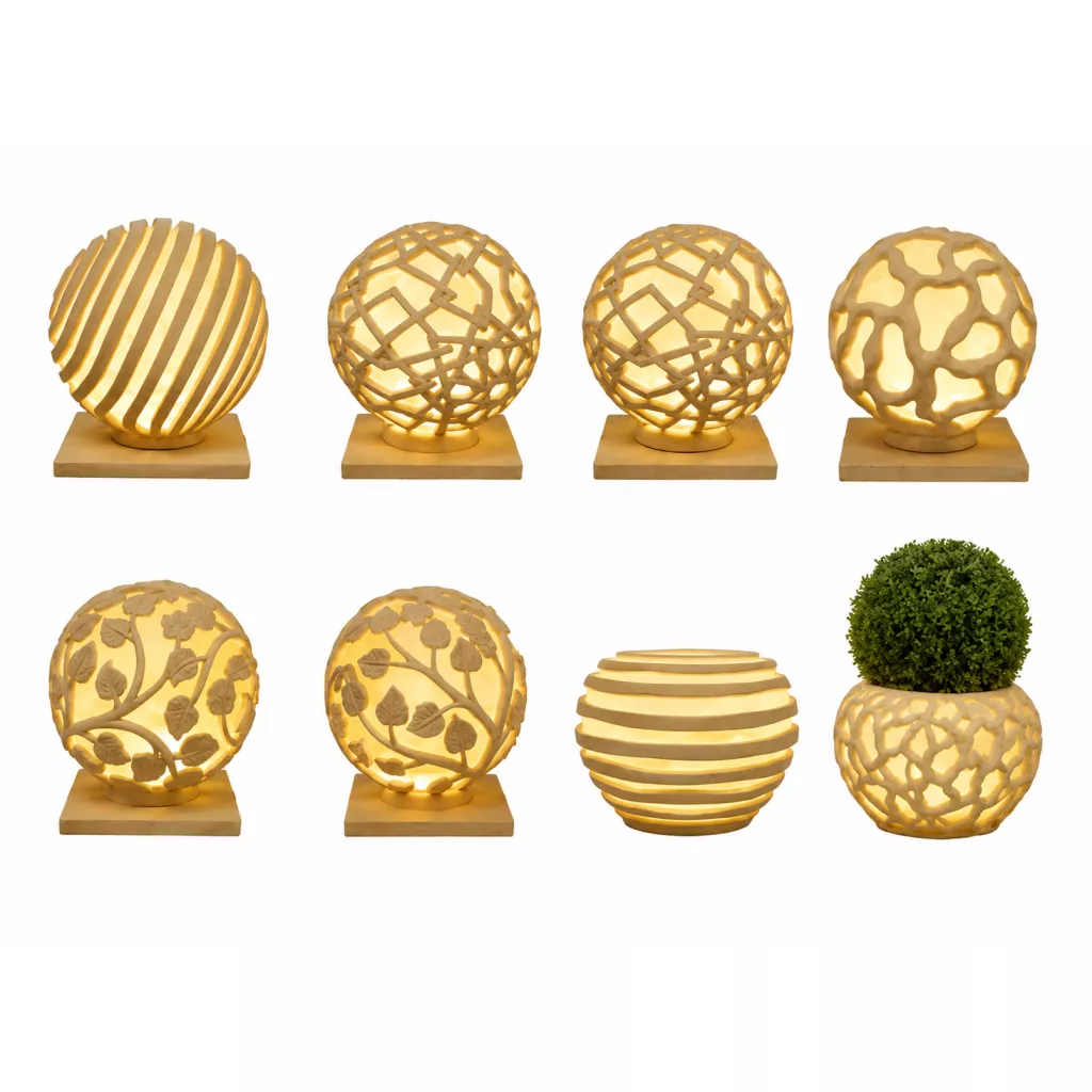 Stone lighting units - Lighting Balls