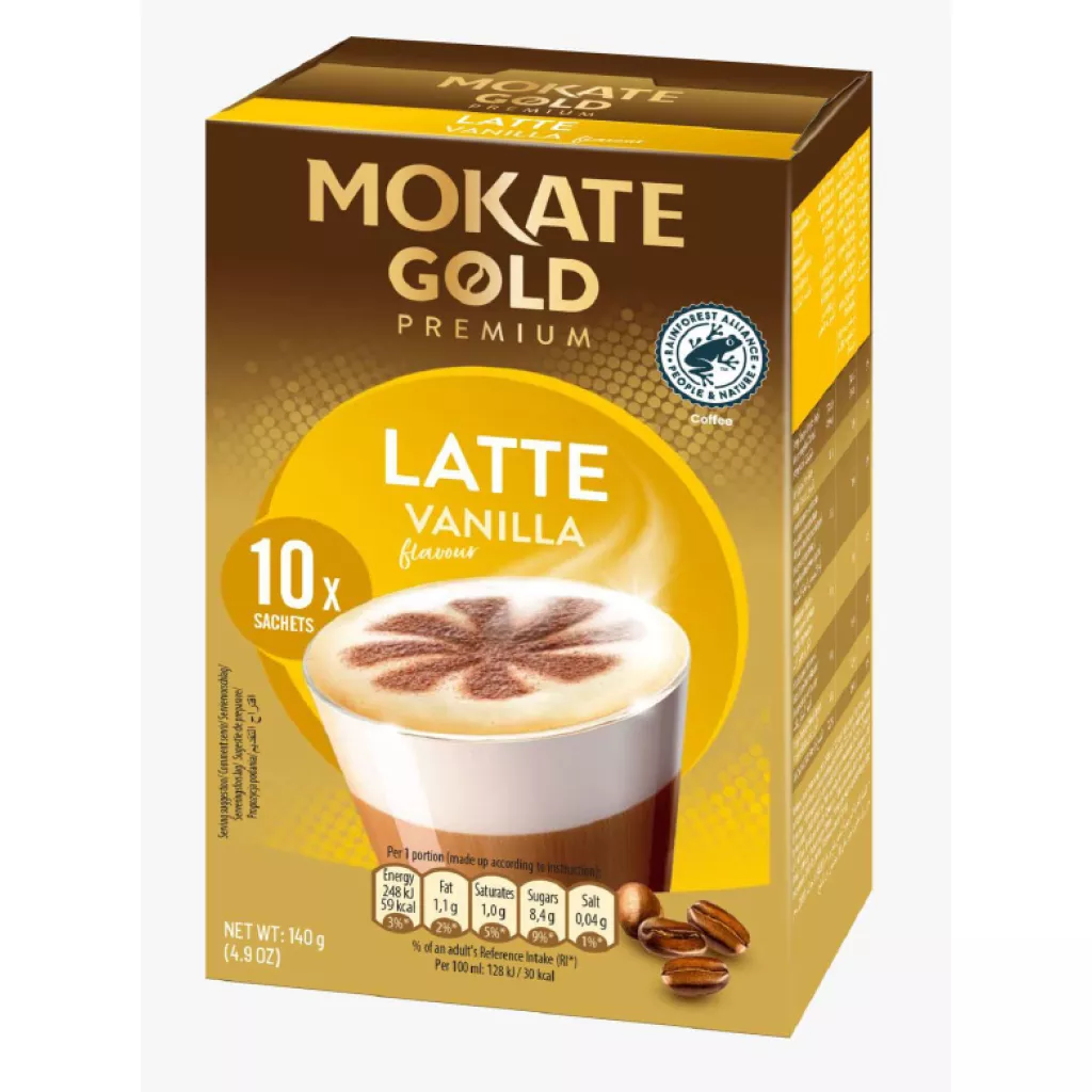 Café (MOKATE GOLD PREMIUM) - au goût de vanille