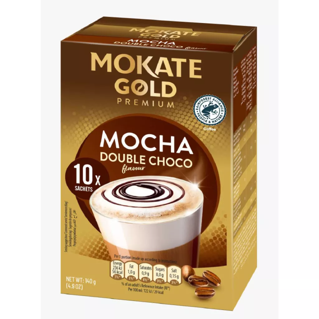 Café (MOKATE GOLD PREMIUM) - Saveur de chocolat double