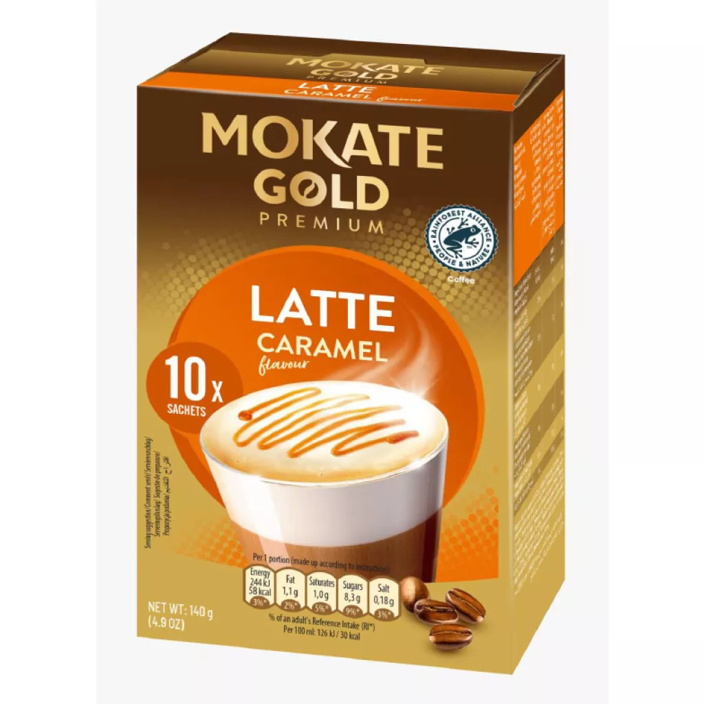 Café (MOKATE GOLD PREMIUM) - au goût de caramel