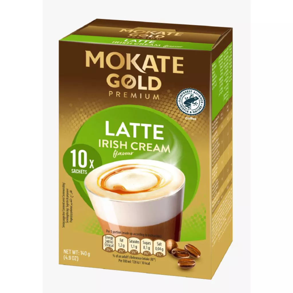 Café (MOKATE GOLD PREMIUM) - Saveur de crème irlandaise