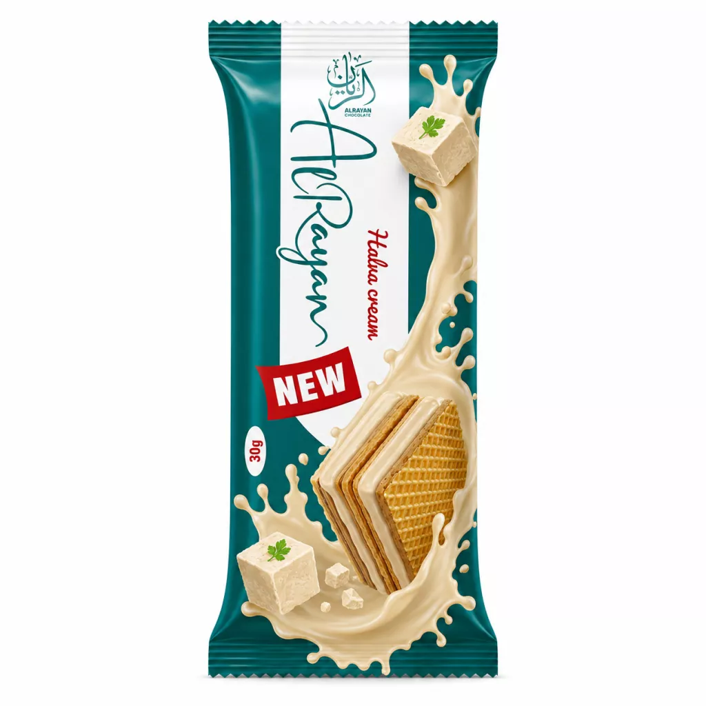 Al-Rayan wafer with halawa cream filling 30g