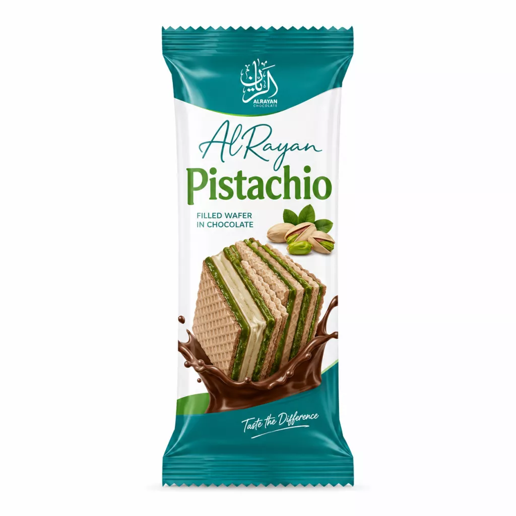 Al-Rayan wafer filled with Aleppo pistachio cream 30g