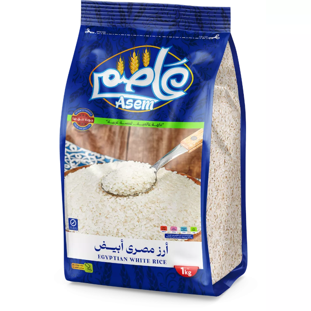 أرز مصرى - عريض الحبه - ممتاز وزن 25 كيلو