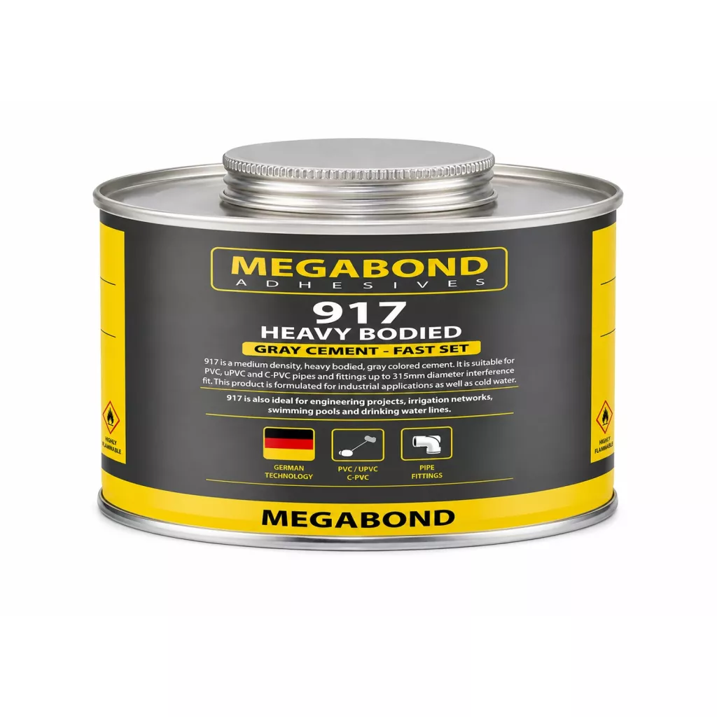 Glue - Medium density gray.