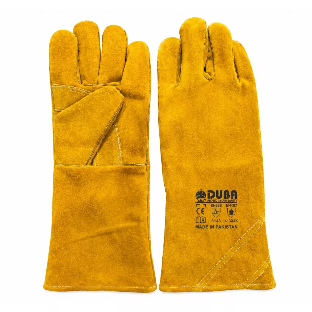 Safety gloves - Leather gloves for welding.