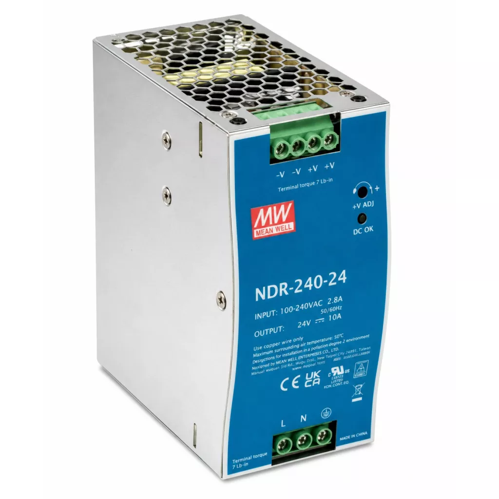 Measuring and control devices - MeanWell Power Supply