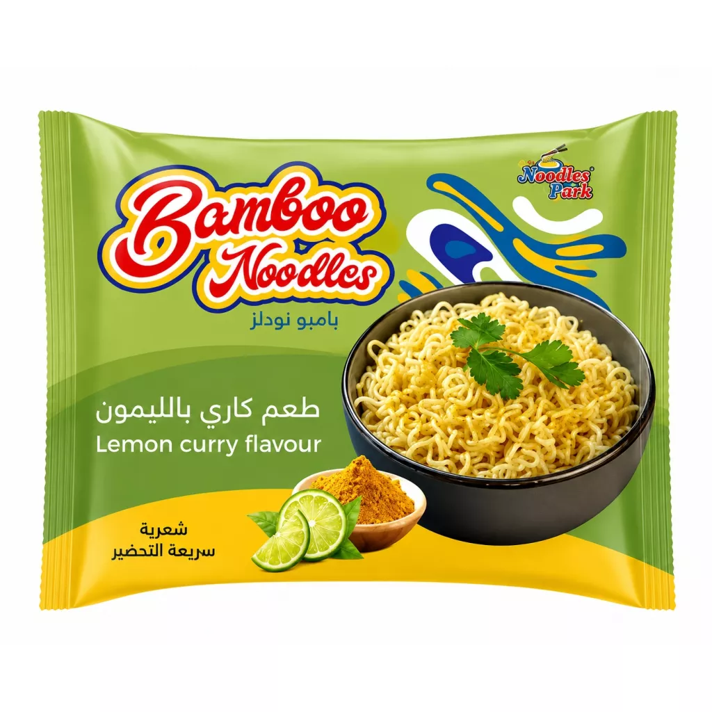 Fideos instantáneos - Curry de limón