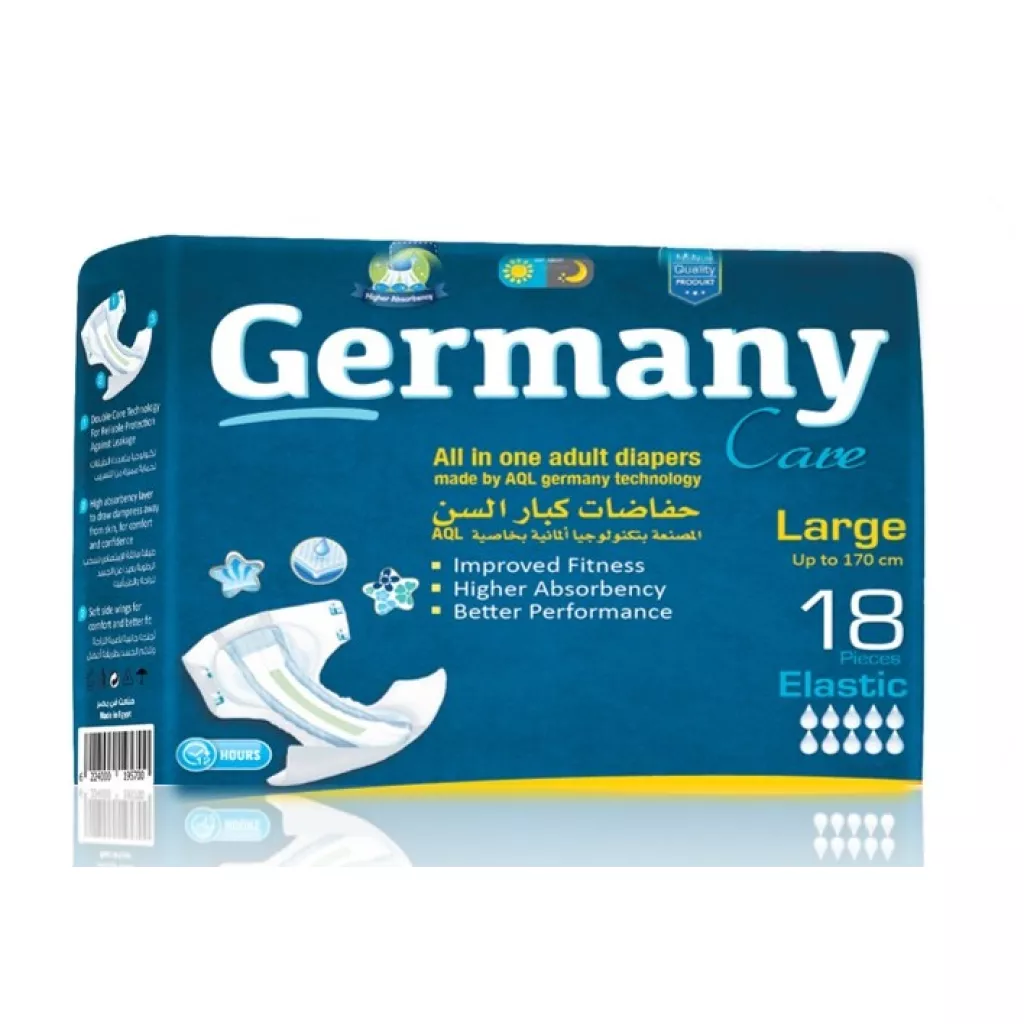 Jermeni Care para personas mayores - Tamaño grande, de 110 cm hasta 170 cm - 18 piezas