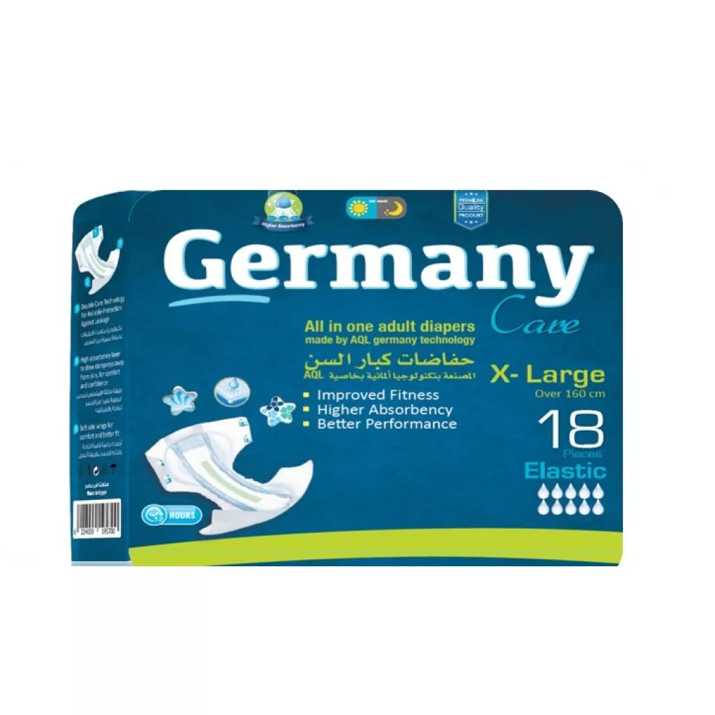 Jermeni Care para personas mayores - Tamaño muy grande, mayor de 170 cm - 18 piezas