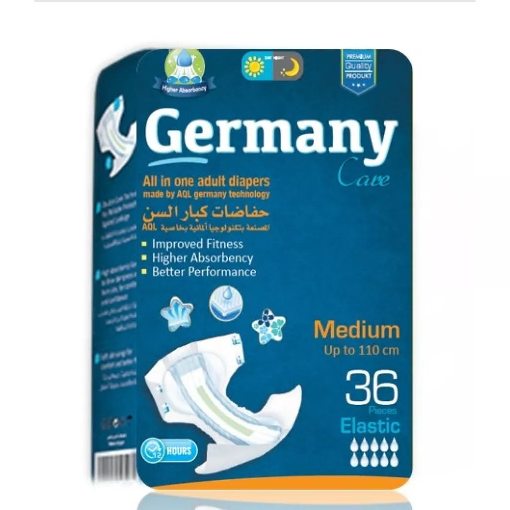 Jermeni Care para personas mayores - Talla media, hasta 110 cm - 36 piezas