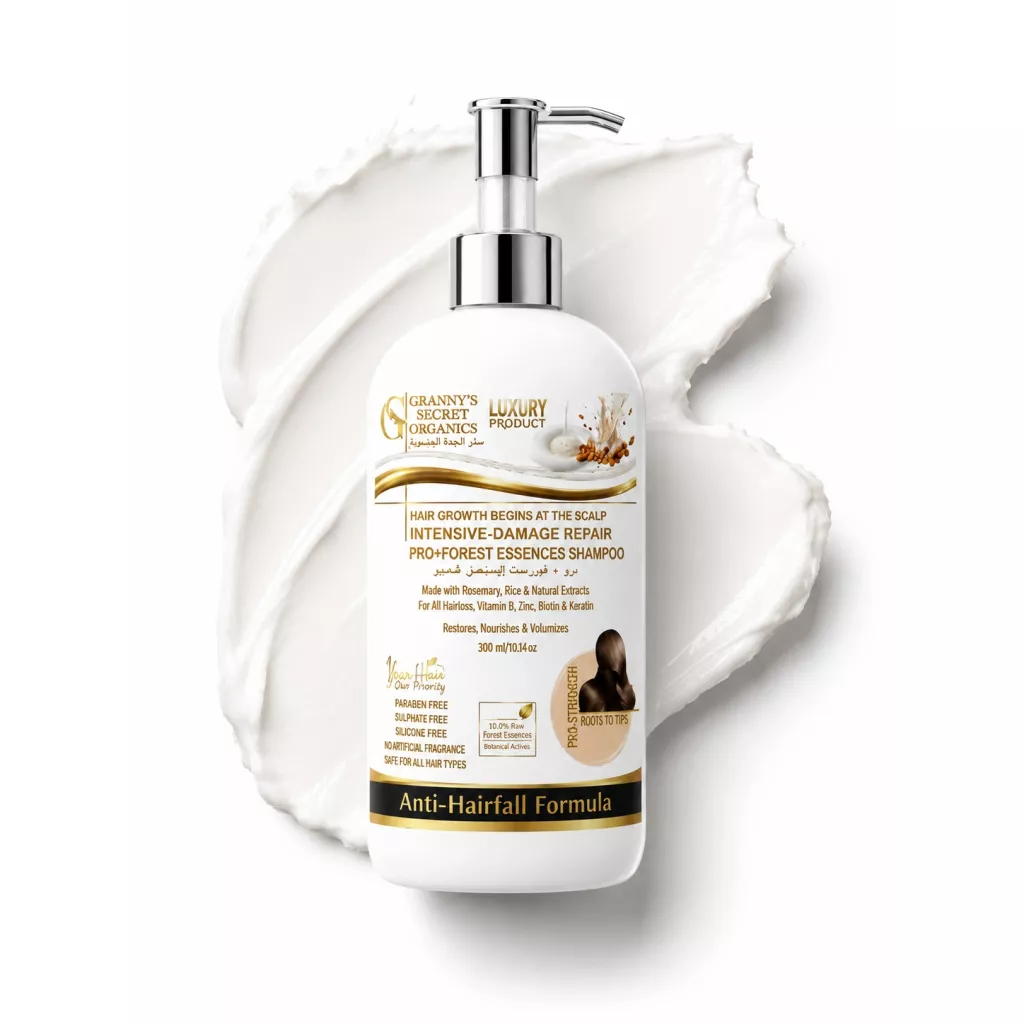 Pro + forest essences shampoo