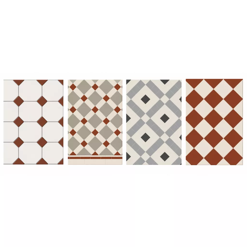 Victorian floor tiles